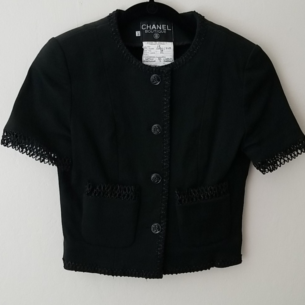 Chanel short sleeve jacket